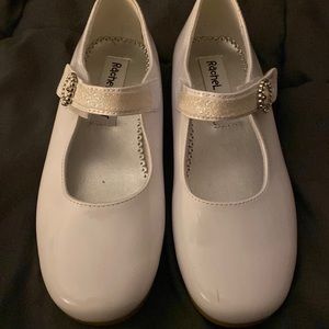 Rachel shoes nwot white size 1